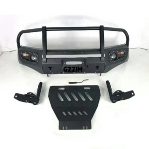 Pièces automobiles Pare-chocs avant en acier avec feux antibrouillard haute luminosité Utilisé pour Navara NP300 Frontier 2015 - Product Image 4