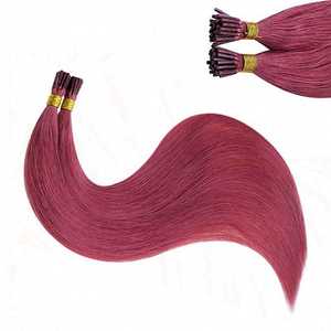 Extensiones de Cabello Humano Virgen Remy Camboyanas Amygirl I-Tip de Doble Trama, de 10 a 30 Pulgadas, Textura Natural Suave y Sedosa, Calidad de Salón - Product Image 2