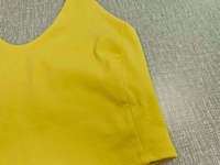 Ensemble décontracté d'été 2 pièces à col halter avec pantalon capri sans manches en coton élasthanne respirant pour femme, logo personnalisé
