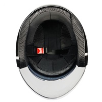 Produits chauds Pc moto demi-visage casque pour ABS casques moto équitation Vintage Abs casques tête garde