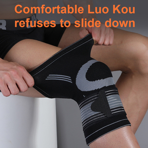 Rodillera Deportiva de Compresión Gruesa para Correr, Transpirable, Ligera, de Spandex y Nylon, Resistente a Desgarros, Antideslizante - Product Image 5
