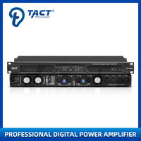 Kaliteli D Sınıfı 4 Kanal 4*1000 Watt Yüksek Güçlü Line Array Amfi Dış Mekan Amfisi