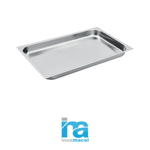 ถาดอบสแตนเลส GN 1/1 32.5 × 26.5 × 4 ซม., 1133 กรัม, ฐานแบน อิน็อกซ์ อิน็อกซ์ มาเซล - Product Image 4