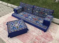 Ensemble de canapés et coussins de sol de style arabe Majlis, Arabie Saoudite, Oman, Émirats arabes unis, Turquie, Moyen-Orient, design de canapé Jalsah