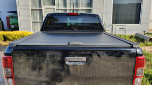 Accessoires de voiture de pick-Up 4x4, couvercle de Tonneau en Aluminium électrique, volet supérieur, couvercle de rouleau enroulable pour <span class=keywords><strong>Ford</strong></span> <span class=keywords><strong>Ranger</strong></span> T9 2023 - Product Image 3