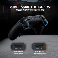 GuliKit NS69 TT MAX - Control Inalámbrico BT para Juegos con Joystick Ajustable de Efecto Hall TMR para Nintendo Switch 2, PC, iOS, Android y Móviles