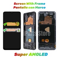 Écran Super AMOLED de remplacement IPARTS pour Samsung Galaxy A90 5G SM-A908B SM-A908N, écran tactile avec cadre, assemblage OEM