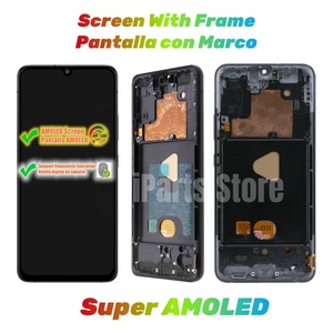 Écran Super AMOLED de remplacement IPARTS pour <span class=keywords><strong>Samsung</strong></span> Galaxy A90 5G SM-A908B SM-A908N, écran tactile avec cadre, assemblage OEM - Product Image 2