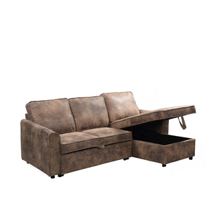 Phong Cách Châu Âu Thiết Kế Duy Nhất <span class=keywords><strong>Futon</strong></span> L Hình Dạng Ngủ Sofa Giường Gấp Giường Sofa Cum Giường - Product Image 3