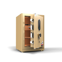 Caja Fuerte Comercial Chen Guang con Cerradura Digital de Huella Dactilar y Llave, Gabinete de Seguridad de Acero Antirrobo para Hogar y Oficina