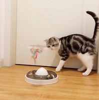 Acmazon - Vente flash - Jouets interactifs pour animaux de compagnie d'intérieur - Disques volants durables pour chats - Matériel plastique durable - Taille XL