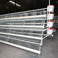 Cage à œufs pour poules pondeuses de type A pour élevage en batterie de poulets de chair et pondeuses