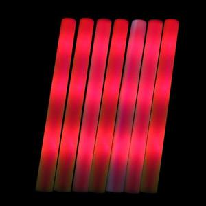 Lễ Hội Âm Nhạc <span class=keywords><strong>LED</strong></span> Cổ Vũ Đạo Cụ Nhấp Nháy Bọt Baton Stick Cho Câu Lạc Bộ Của Fan Hâm Mộ Sử Dụng RGB Màu Nhấp Nháy <span class=keywords><strong>LED</strong></span> Bọt Baton - Product Image 5