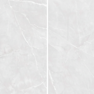 Carreaux de céramique modernes blancs émaillés de 300x600mm décoration de sol de mur intérieur finition mate villas d'isolation thermique en bois - Product Image 1