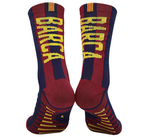 Calcetines de Fútbol Profesionales para Hombre, Tejidos de Otoño, Antideslizantes, de Secado Rápido, Transpirables, con Fondo de Toalla, para <span class=keywords><strong>Entrenamiento</strong></span>, con Letras de Atleta - Product Image 3