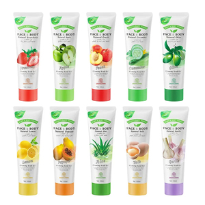 Marque privée Vente en gros Crème exfoliante naturelle à la vitamine B12 et blanchissante pour le corps et le visage - Product Image 1