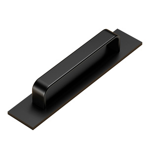 Minimalist Aluminum Alloy Glass Door Handle Extended Thickened Traceless Self Adhesive No Drill Installation - Product Image 3