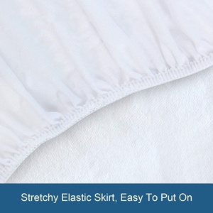 Protège-<span class=keywords><strong>matelas</strong></span> <span class=keywords><strong>imperméable</strong></span> ajusté en promotion pour la maison, l'hôtel et l'hôpital - Product Image 4