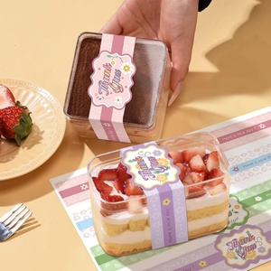 Autocollants d'étanchéité inviolables « Merci » pour petits boulangeries, étiquettes d'emballage pour boulangerie - Product Image 6