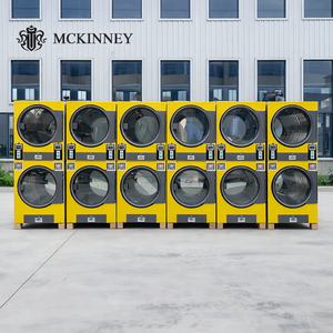 เครื่องซักผ้าและอบผ้าแบบซ้อน MCKINNEY ระบบหยอดเหรียญ ออลอินวัน ขนาด 12 กก. - Product Image 6