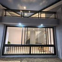 Ventanas y Puertas Corredizas de Vidrio de Impacto Horizontal con Diseño Europeo Moderno, Aleación de Aluminio, Insonorizadas, con Certificación Energy Star, para Hoteles y Cocinas