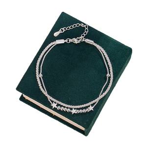 Pile bracelets lote pulsera plata fina hombre esclava de plata 925 para hombre mossanite bracelet prendas de plata 925 al mayor - Product Image 1