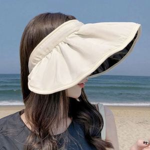Summer Unisex Adjustable Wide Brim Silk Screen Printed Adult Sun Hat Anti UV Sunscreen Bucket Hat Daily Outdoor Beach Cap - Product Image 3