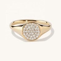 Milskye-Anillo de plata de primera ley con diamante para mujer, sortija, plata esterlina 925, oro de 18 quilates, 18k, personalizado