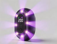 Nouveaux Stérilisateurs de Toilettes à Induction Automatique 2026 avec 8 Lampes UVC, Rechargeables Sans Fil, 2000 mAh