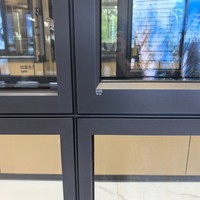 Окно распашное из алюминия, сертифицированное по стандарту Калифорния Титл 24, с прочной фурнитурой, звукоизоляционным дизайном и 5-летней гарантией для современных домов
