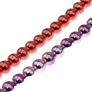 Perles d'<span class=keywords><strong>hématite</strong></span> magnétiques rondes en vrac pour le bricolage, plusieurs couleurs au choix, longueur : environ 16 pouces 1489473 - Product Image 2