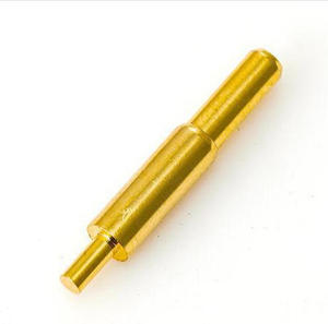 Conector <span class=keywords><strong>de</strong></span> Resorte Tipo Bobina <span class=keywords><strong>de</strong></span> Latón con Recubrimiento <span class=keywords><strong>de</strong></span> <span class=keywords><strong>Oro</strong></span>, Modelo Métrico JGS-OEM/ODM, Marca CN/GUA - Product Image 3