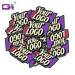 สติกเกอร์โลโก้แบบกำหนดเองจำนวนมาก สติกเกอร์ทันสมัย สติกเกอร์แบบกำหนดเองสำหรับ F&B สติกเกอร์ไดคัทกันน้ำ สติกเกอร์ไวนิล PVC สติกเกอร์ส่วนบุคคล - Product Image 1