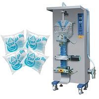 Machine de production d'eau en sachet multifonctionnelle pour l'emballage et le remplissage d'eau minérale en sachet
