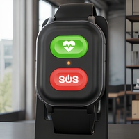 Jam Tangan Pintar GPS CT31 untuk Lansia, Laris Manis, dengan SIM 4G, Panggilan Video, Pelacak Tidur, SOS, Pesan Suara, Pengingat Kesehatan, untuk Manula