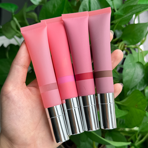 ลิปกลอสแบบหลอดบีบ 18 มล. ดีไซน์ใหม่ โลโก้สั่งทำได้ บำรุงริมฝีปากด้วยวิตามินอี ลิปกลอสวีแกน - Product Image 2