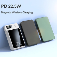Banque d'alimentation magnétique sans fil ultra-mince 15W 5000mAh personnalisable avec logo, vente en gros d'usine, cadeau promotionnel