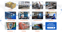 Plateforme en acier réglable personnalisable OEM ODM, capacité de charge super forte, construction en acier inoxydable
