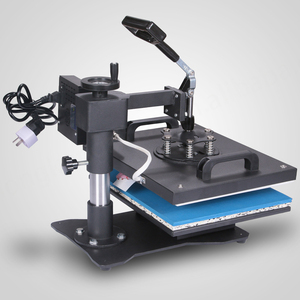 เครื่องถ่ายโอนความร้อนแบบกดปรับได้หลายสปริงพร้อมแพลตฟอร์มด้านล่างที่ถอดออกได้ - Product Image 5