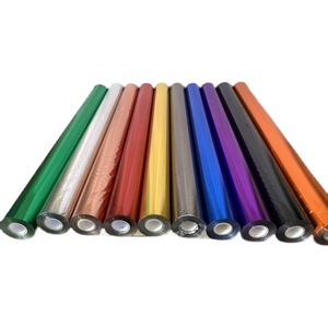 Rotoli di lamina in oro e argento <span class=keywords><strong>per</strong></span> carta in pelle lamina a caldo che timbra il trasferimento di calore materiali di <span class=keywords><strong>imballaggio</strong></span> in carta dorata anodizzati - Product Image 3