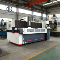 Machine de perçage automatique de verre TANPU 3500x2300x2200mm, moteur CNC 15kw 380V, épaisseur 3-12mm, capacité 0-10M/MIN