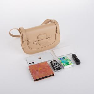 กระเป๋าสะพายคาดลำตัวหนัง PU สำหรับผู้หญิงพร้อมฝาปิดสำหรับเก็บเครื่องสำอาง2022สินค้ามาใหม่ - Product Image 5