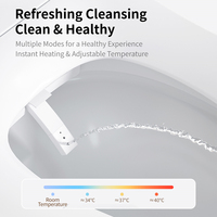 WC intelligent MWD à commande vocale moderne, 110V norme US, chasse d'eau automatique à capteur, bidet intelligent pour projets hôteliers OEM