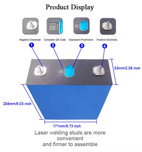Mit Kostenloser Busbar-Epoxidplatte Europa MB56 MB31 LF280K LiFePO4-Batteriezelle 280AH LiFePO4 3,2V EVE314AH LiFePO4-Batteriezelle - Product Image 4