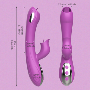 Vibromasseur double tête à 10 fréquences de vibration pour femmes, stimulateur du point <span class=keywords><strong>G</strong></span> et du clitoris, en silicone, jouet sexuel pour femmes - Product Image 6