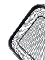 Panier de rangement métallique pour cosmétiques, shampoing, salle de bain, panier d'angle, accessoires de rangement pour la maison