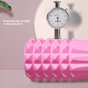 Rodillo de espuma de Yoga de alta densidad de 45cm y 12 pulgadas <span class=keywords><strong>para</strong></span> rehabilitación de Pilates, masajeador hueco <span class=keywords><strong>para</strong></span> liberación miofascial, músculo de espalda - Product Image 2
