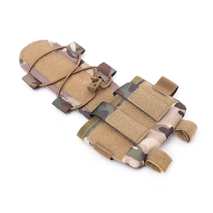 Sac d'accessoires tactique en nylon CS rapide et robuste pour casque, sac à batterie Mk2 confortable avec fermeture éclair, étui à usage spécial - Product Image 2