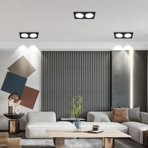 Lámpara LED Comercial Empotrable en Techo, 2x Sin Marco, Aluminio Blanco, 4100K, Alimentación CA, 50000H de Vida Útil, CRI 90, Regulable - Product Image 5