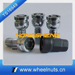 10.9 Grade bóng ghế thép hợp kim xe Khóa bánh xe Bolt - Product Image 5